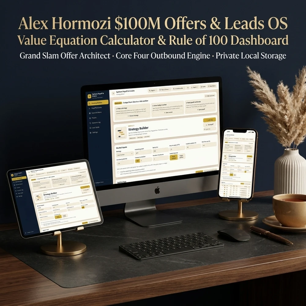 Alex Hormozi $100M Offers Value Equation Formula and Rule of 100 Leads System