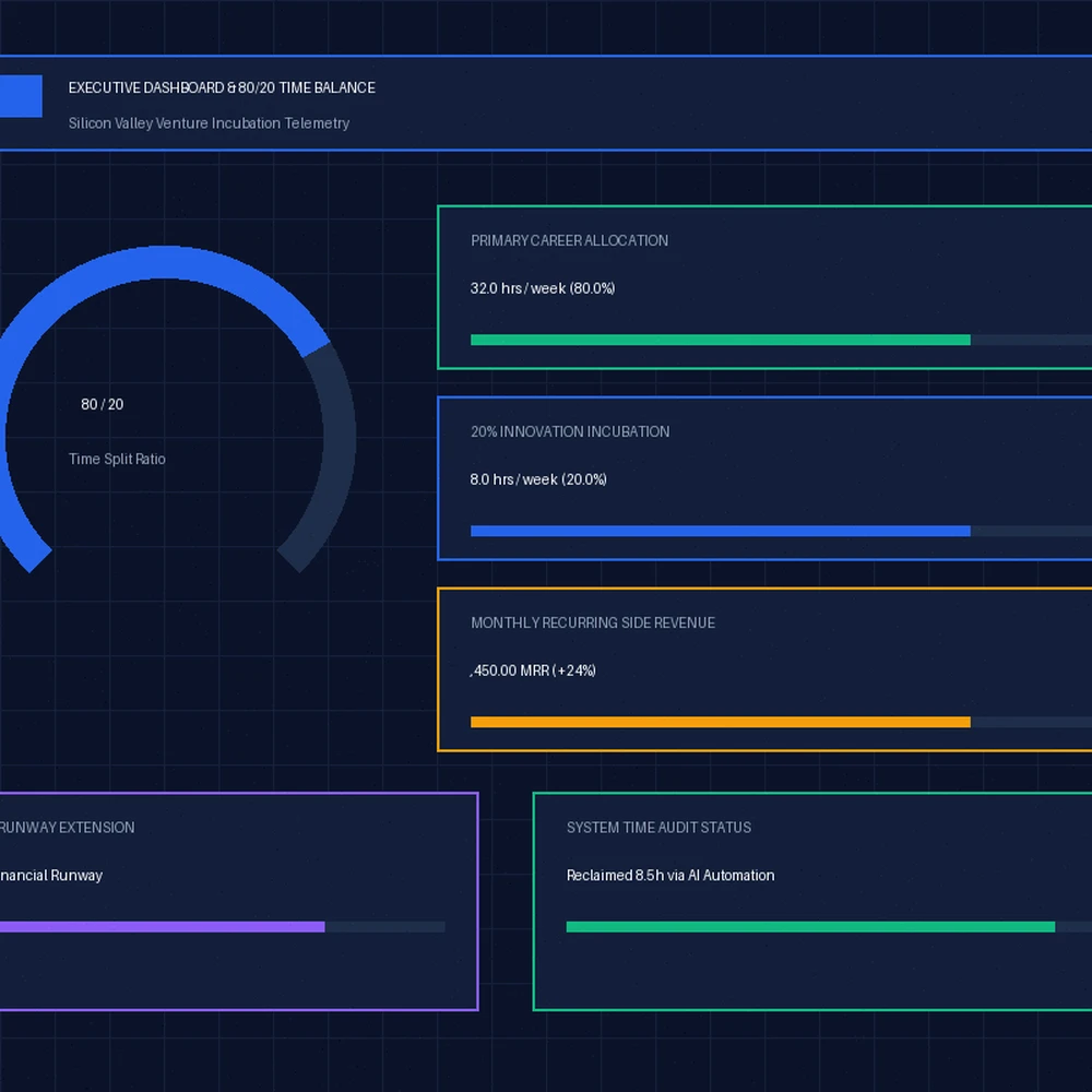 Google 20 Percent Time Rule Side Project Incubation Framework