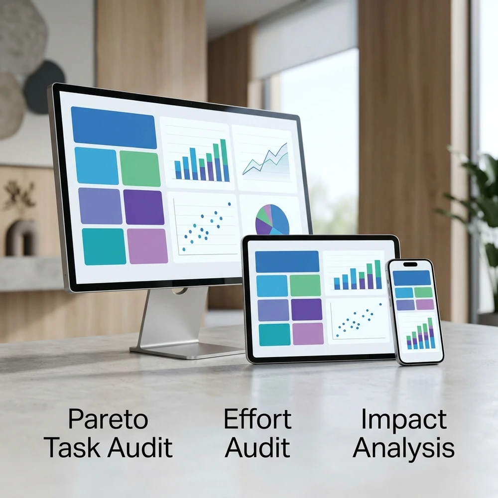 Pareto 80/20 Rule Productivity & Task Audit Guide